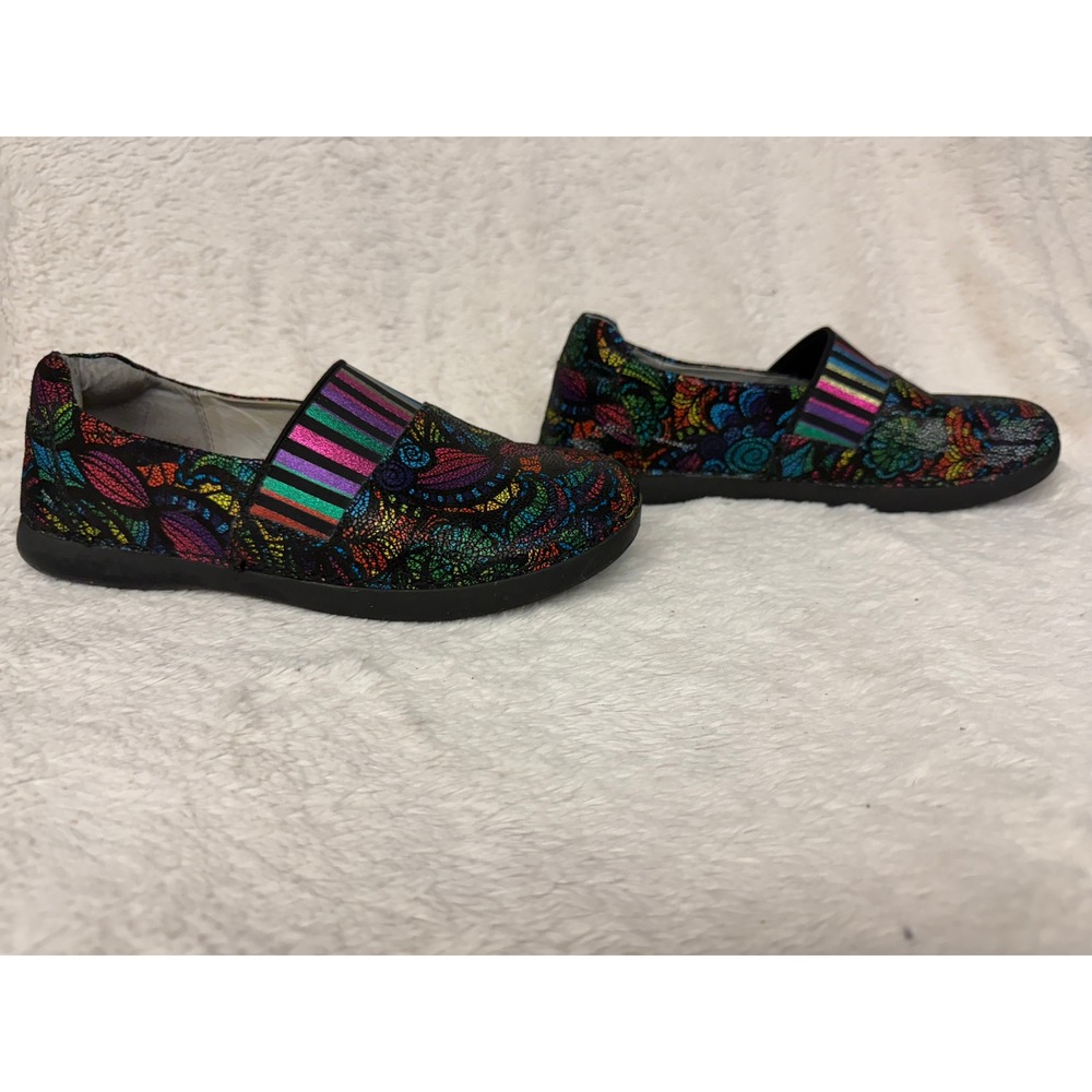 Alegria Glee Stained Glass Size 36 US 6‎ Clogs Slip Resistant - Picture 5 of 11